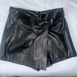 Zara Leather Skirt